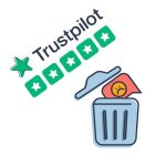 Trustpilot Bewertungen löschen