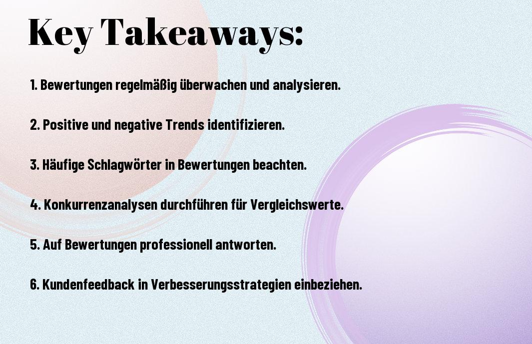 Analyse von Google Bewertungen