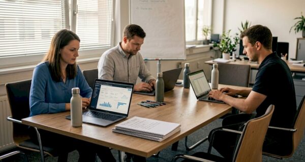 Ein Team entwickelt derzeit einen Service, mit dem Unternehmen bewertet und verglichen werden können.