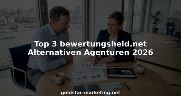 Im Rahmen einer Besprechung prüft das Team verschiedene Agentur-Bewertungen und diskutiert deren Vor- und Nachteile am Konferenztisch.
